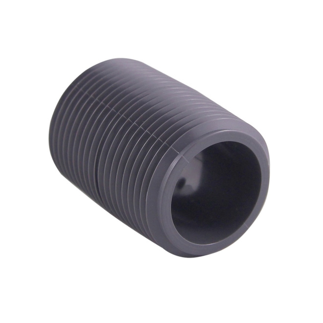 PVC threaded nipple