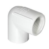 Coude fileté en PVC 2 po