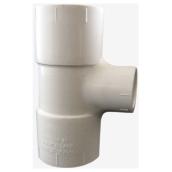 Réducteur té industriel en PVC, 3/4