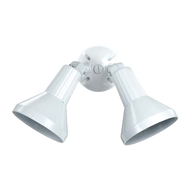 Support de lampe double