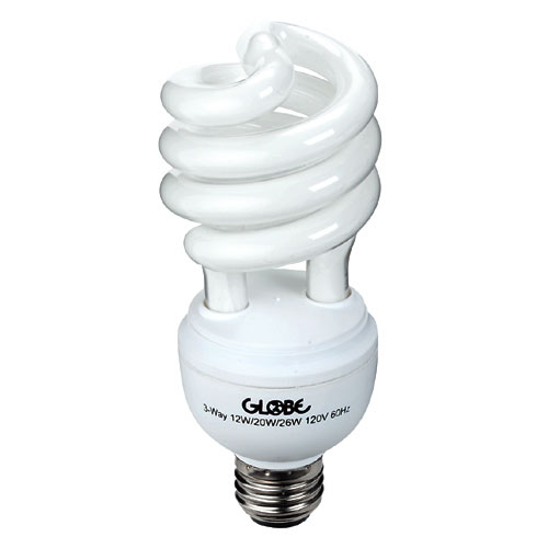 26-W CFL Spiral Lightbulb