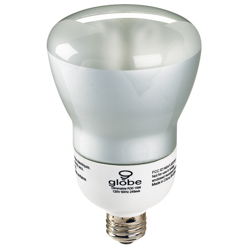 15-W CFL Lightbulb