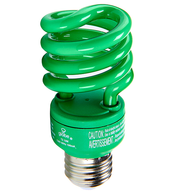 13 W CFL Green Bulb