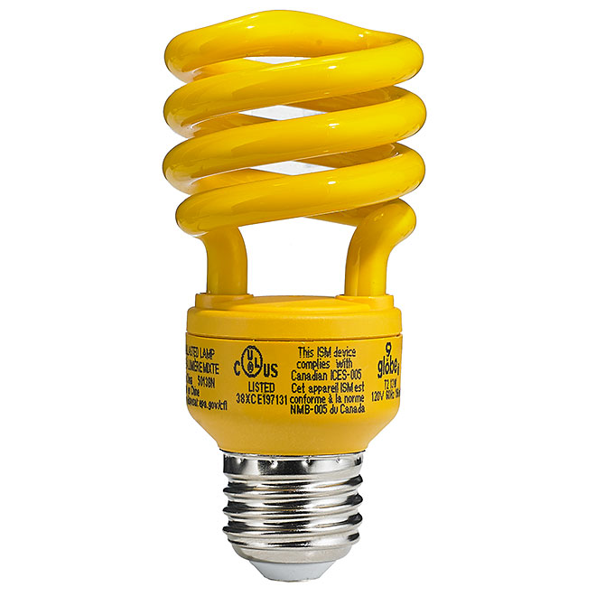 13 W Bug Light Yellow Bulb