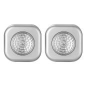 Veilleuse à DEL et bouton-poussoir - paquet de 2 unités