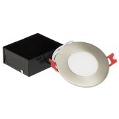 Luminaire encastré ultramince, DEL, 3