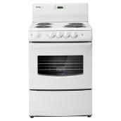 Compact Freestanding Electric Range - 3 cu. ft. - White