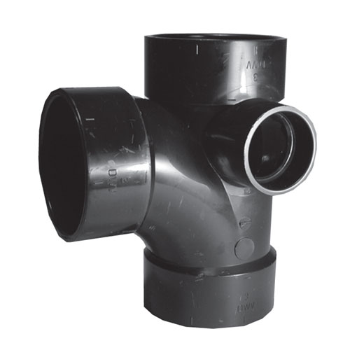 ABS Tee-Wye With inlet