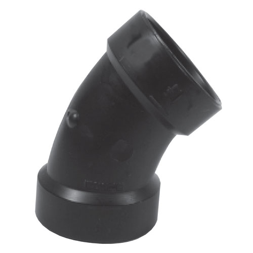 ABS 45° Long Elbow