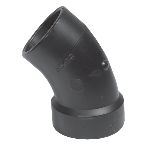 ABS 45° Long Elbow
