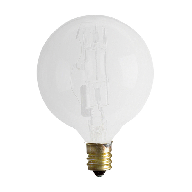 Paquet de 2 ampoules halogènes blanches G16,5 de 29 W