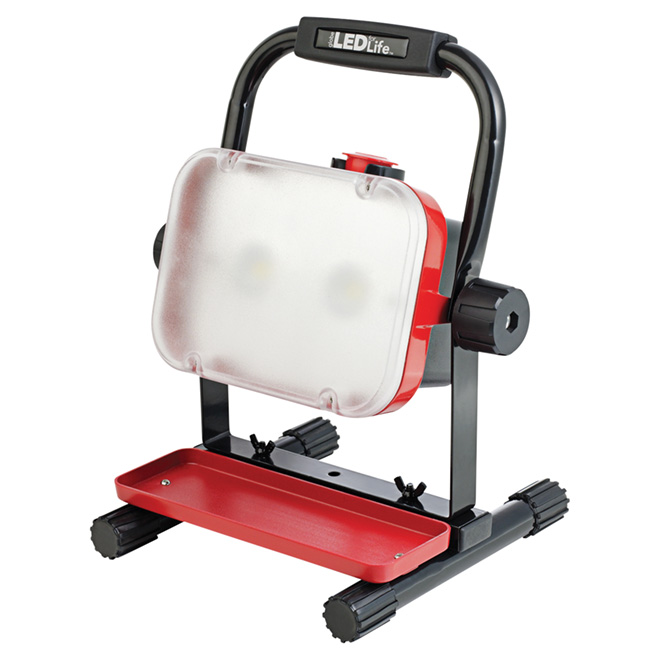 Lampe de travail portative DEL, rouge