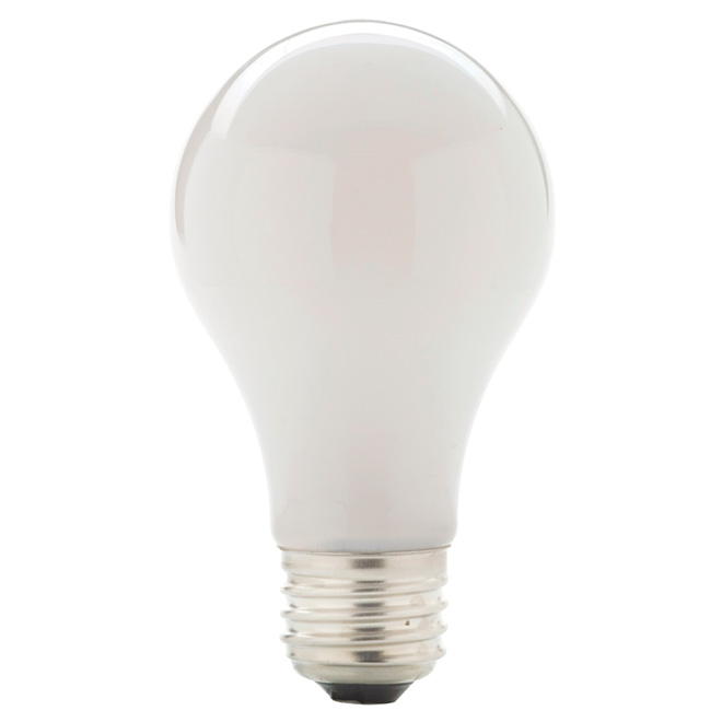 Paquet de 8 ampoules halogènes blanc doux A19 de 72 W