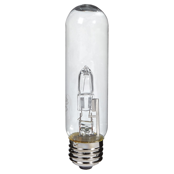 Ampoule halogène transparente T10 de 43 W