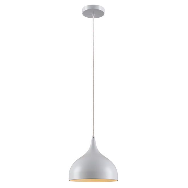 Suspension à 1 lumière à branchement direct, 15 pi