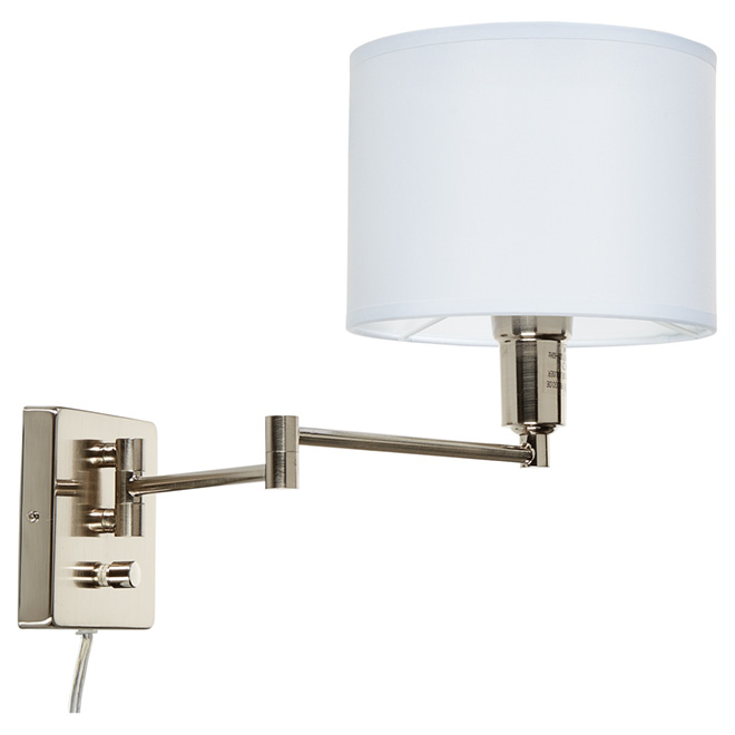 1-Light Swing-Arm Wall Sconce