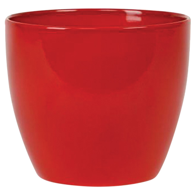 Ceramic Pot 16cm - Alive Red