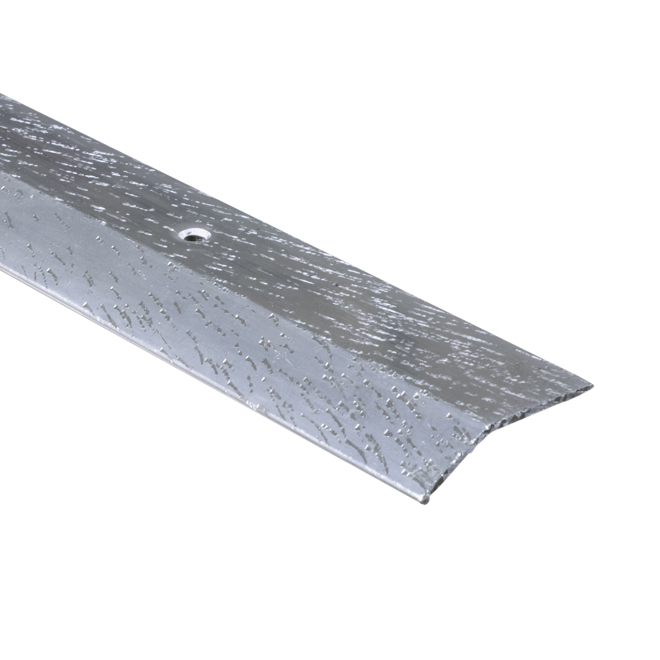 Bordure égalisatrice, aluminium, 1 1/2" x 6', argent