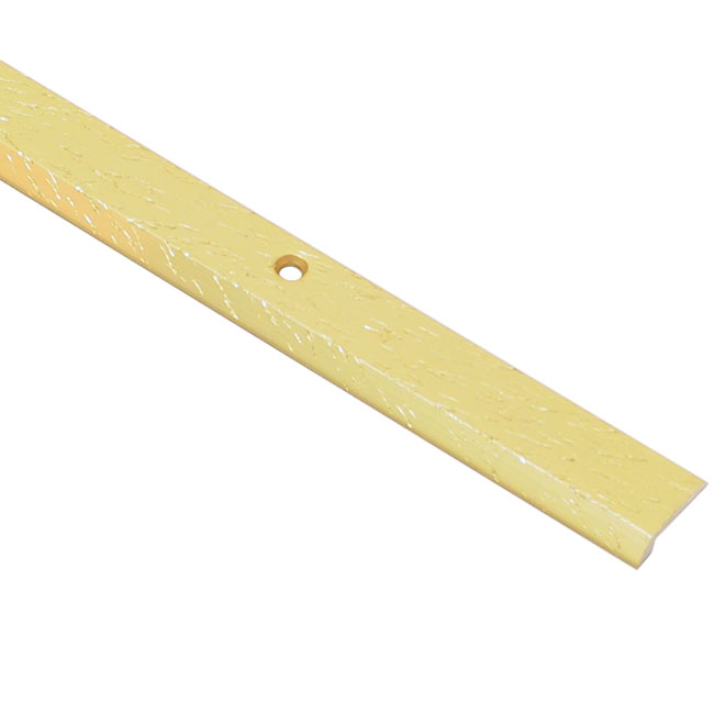 Hammered Gold Aluminum Square Floor Tile Edge 3'