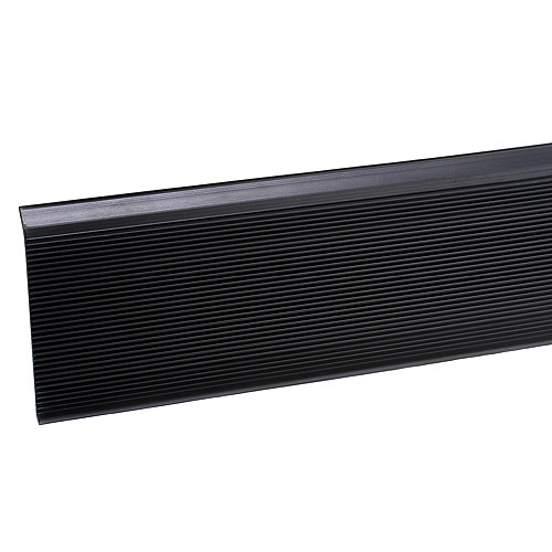 Rubber Cove Base 4" - Black