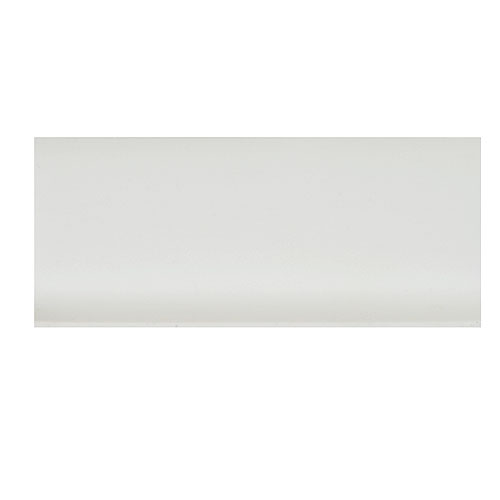 Peel and Stick White Vinyl Covebase 21/2" x 100'