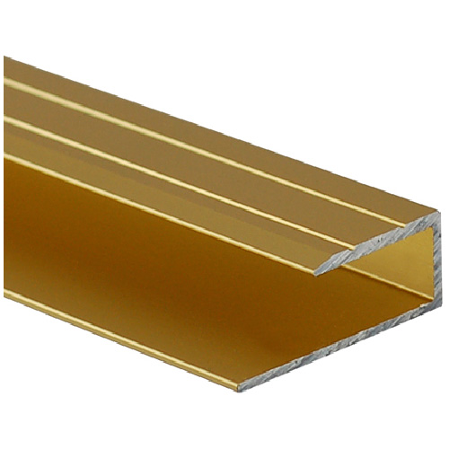 Arrête plancher stratifié or satiné