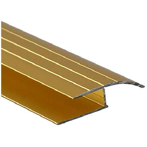Moulure de réduction pour plancher stratifié or satiné