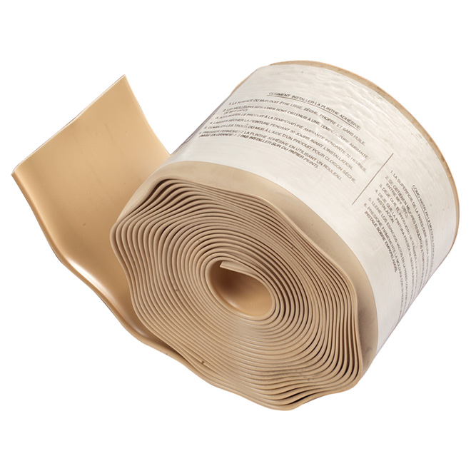 Vinyl Cove Base - Self-Stick - 4" x 20' - Beige