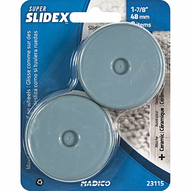 Sliding Glides - Round - 1 7/8" - 4/Pk