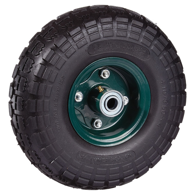 Flat-Free Wheel - 265 lbs Capacity - 10"