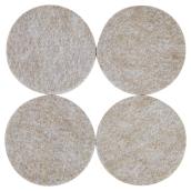 Self-Adhesive Felt Pads - Eco - Round - Beige - 3