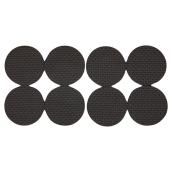 Non-Skid Gripper Pads - Round - Black - 1 1/2