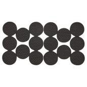 Coussinets antidérapants, ronds, noirs, 1