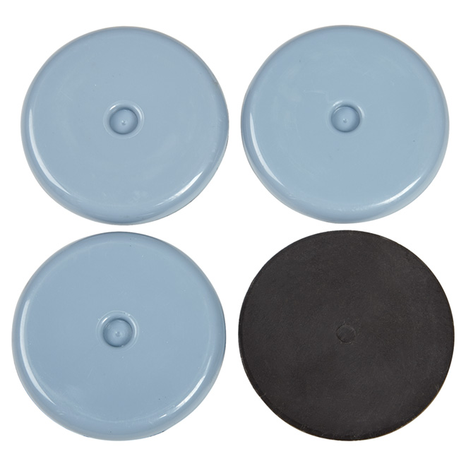 Sliding Glides - Round - 2 3/4" - 4/Pk