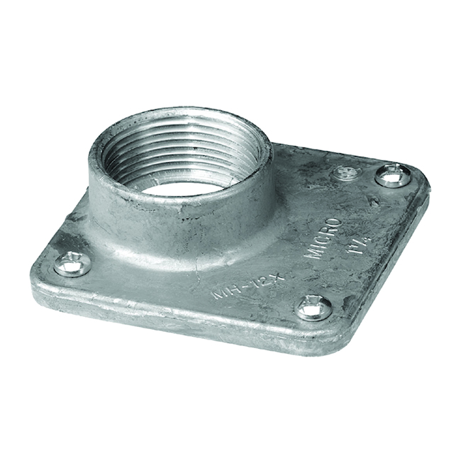 Manchon pour socle de compteur, interchangeable, fileté, 2"