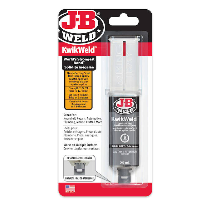 Époxy à prise rapide « KwikWeld(MC) », 25 ml