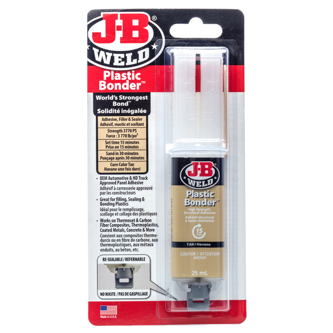Plastic Bonder Structural Adhesive - 25 mL