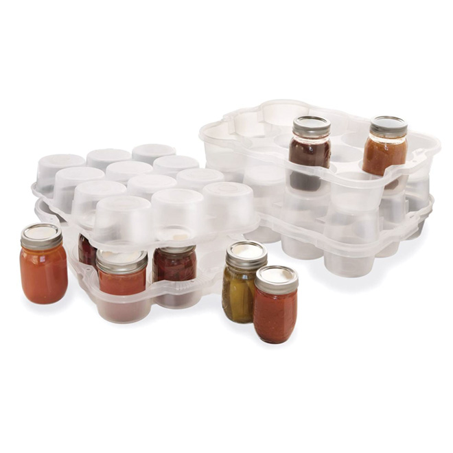 Plastic "Mason" Jar Storage System