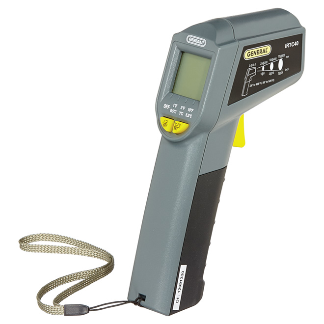 Thermomètre infrarouge en plastique