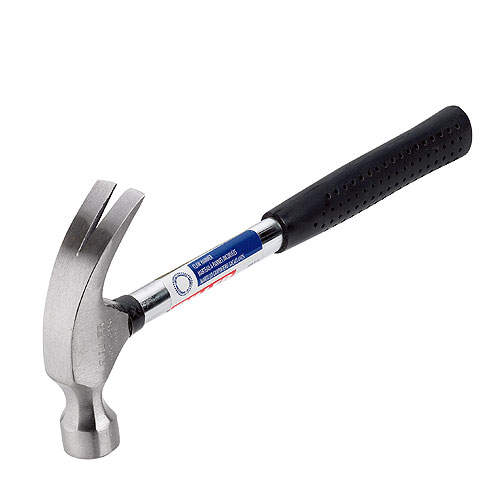 Marteau à panne courbe avec poignée confort, 16 oz