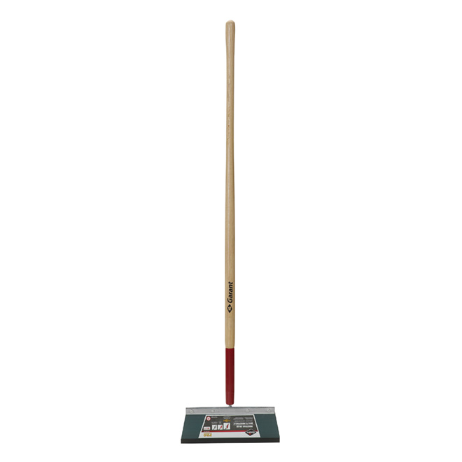Grattoir de plancher en acier et bois 9" x 54"