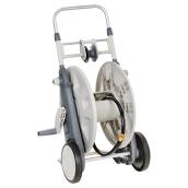 Hose Reel Cart with Hose Guide - Poly - 225' Hose Capacity