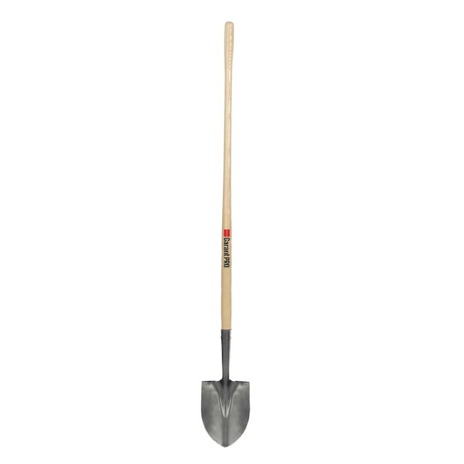 Long Handle, Round Point Shovel