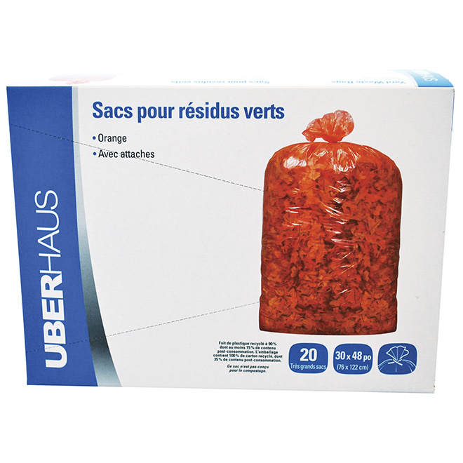 Sacs pour résidus verts