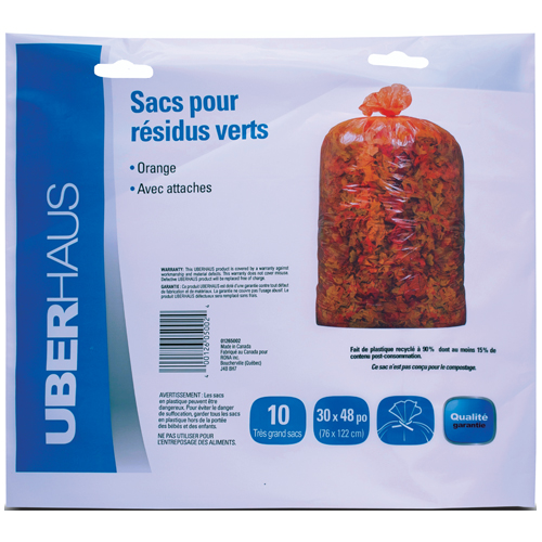 Sacs pour résidus verts