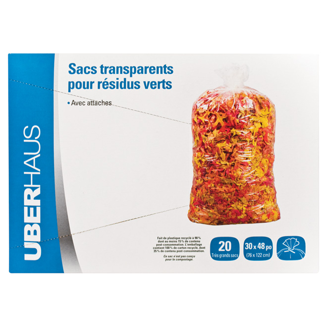Sacs pour résidus verts