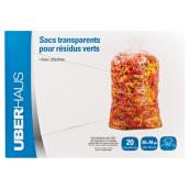 Sacs pour résidus verts