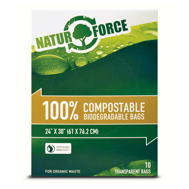 Bag - Box of 10 Compostable Bags