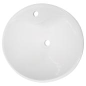 Lavabo « Mistral », 21,25 po x 18,25 po, blanc