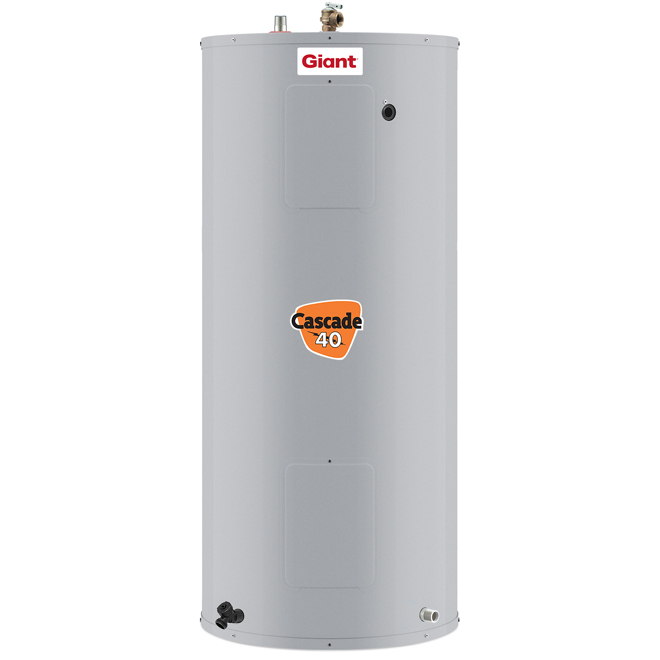 Electric Water Heater 40 Gal - 3000 W - White